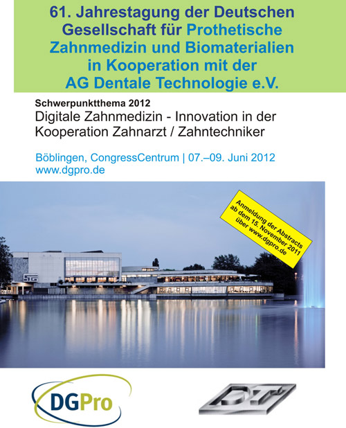 61. Jahrestagung in Böblingen gemeinsam mit der Dentalen Technologie